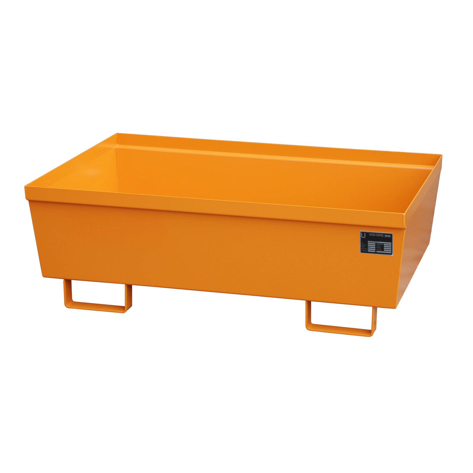Auffangwanne AO-2, lackiert, Gelborange