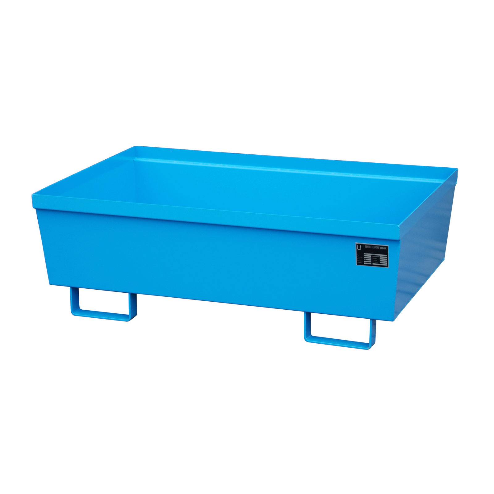 Auffangwanne AO-2, lackiert, Lichtblau