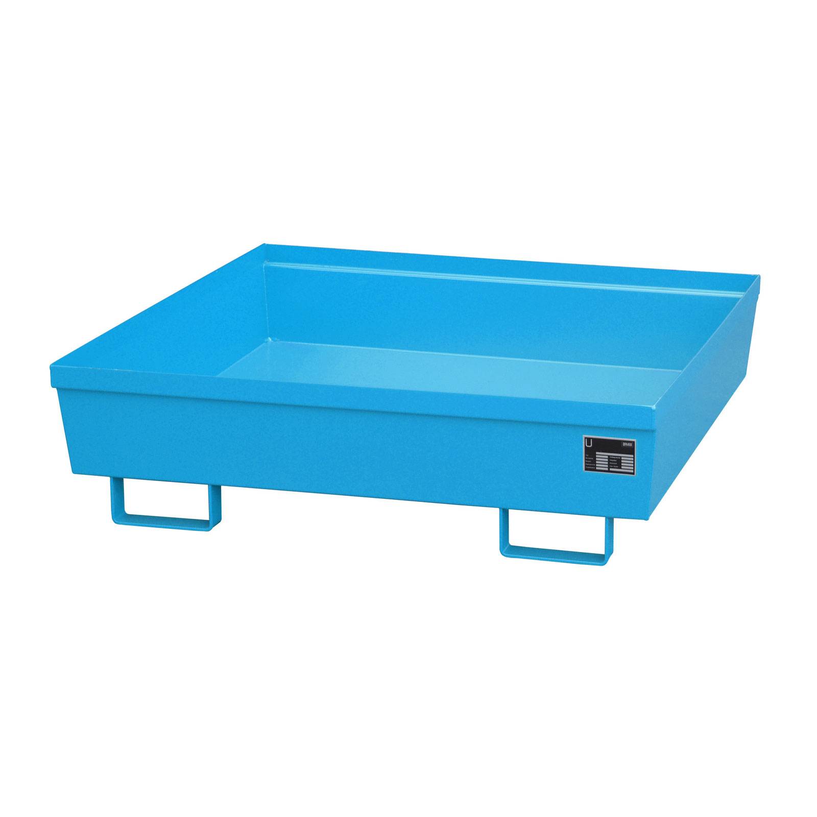 Auffangwanne AO-4/A, lackiert, Lichtblau
