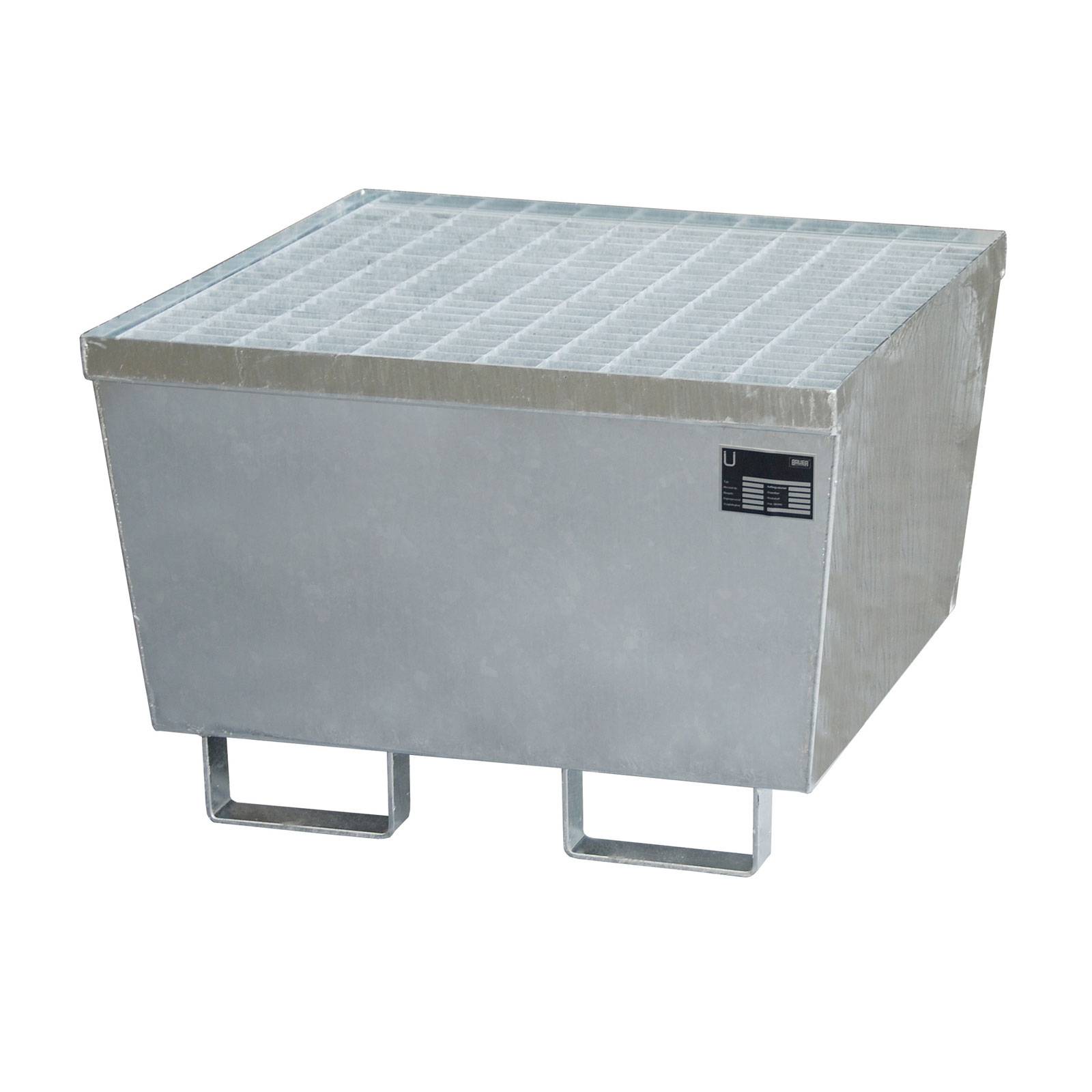 Auffangwanne AM-1, feuerverzinkt