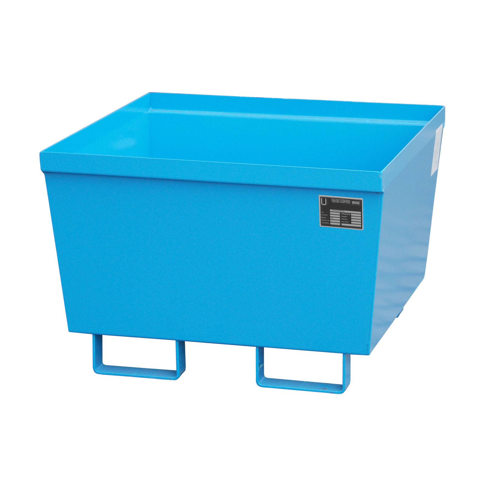 Auffangwanne AO-1, lackiert, Lichtblau