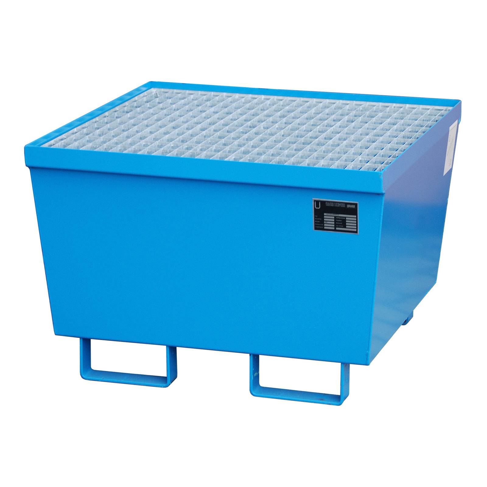 Auffangwanne AM-1, lackiert, Lichtblau