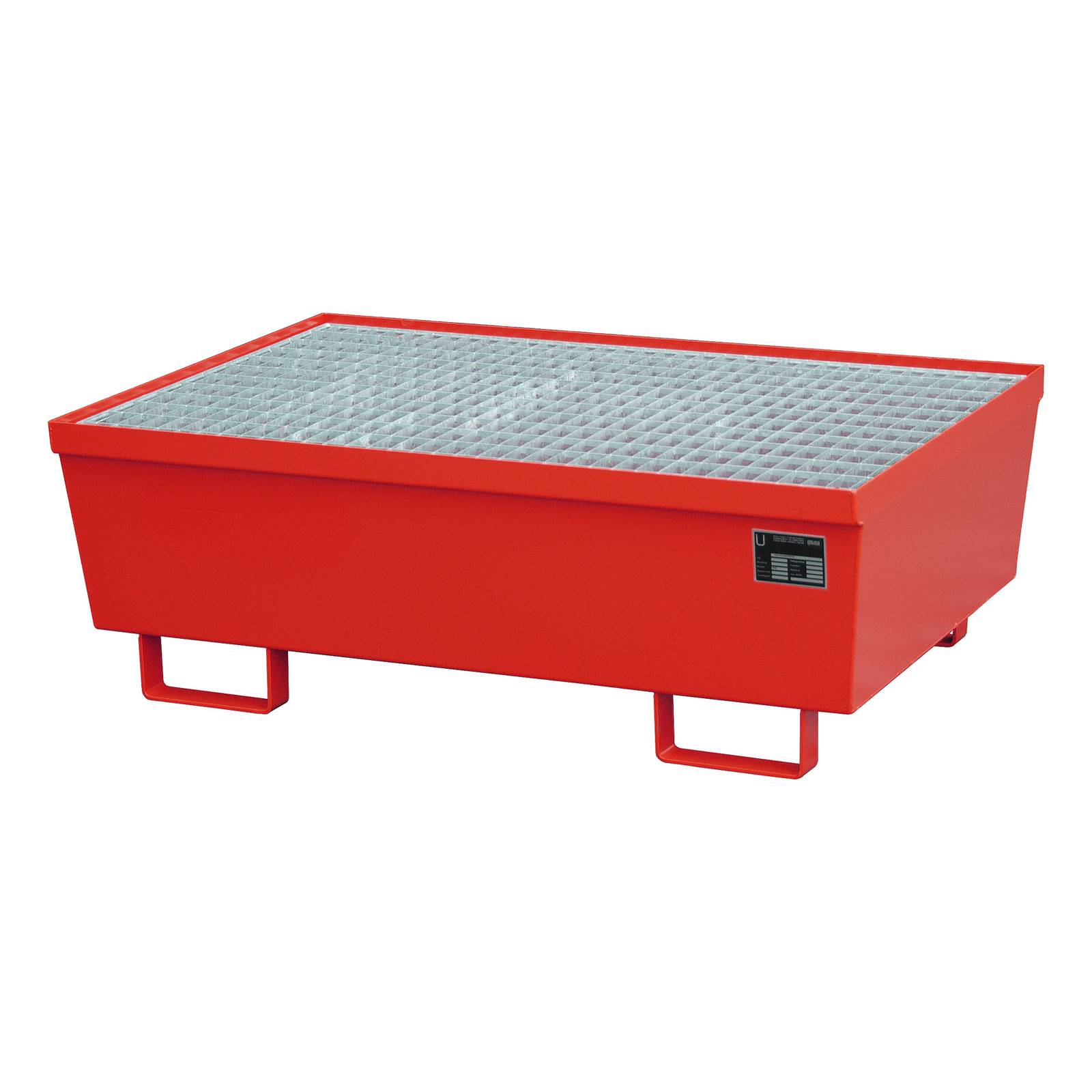 Auffangwanne AM-2, lackiert, Feuerrot