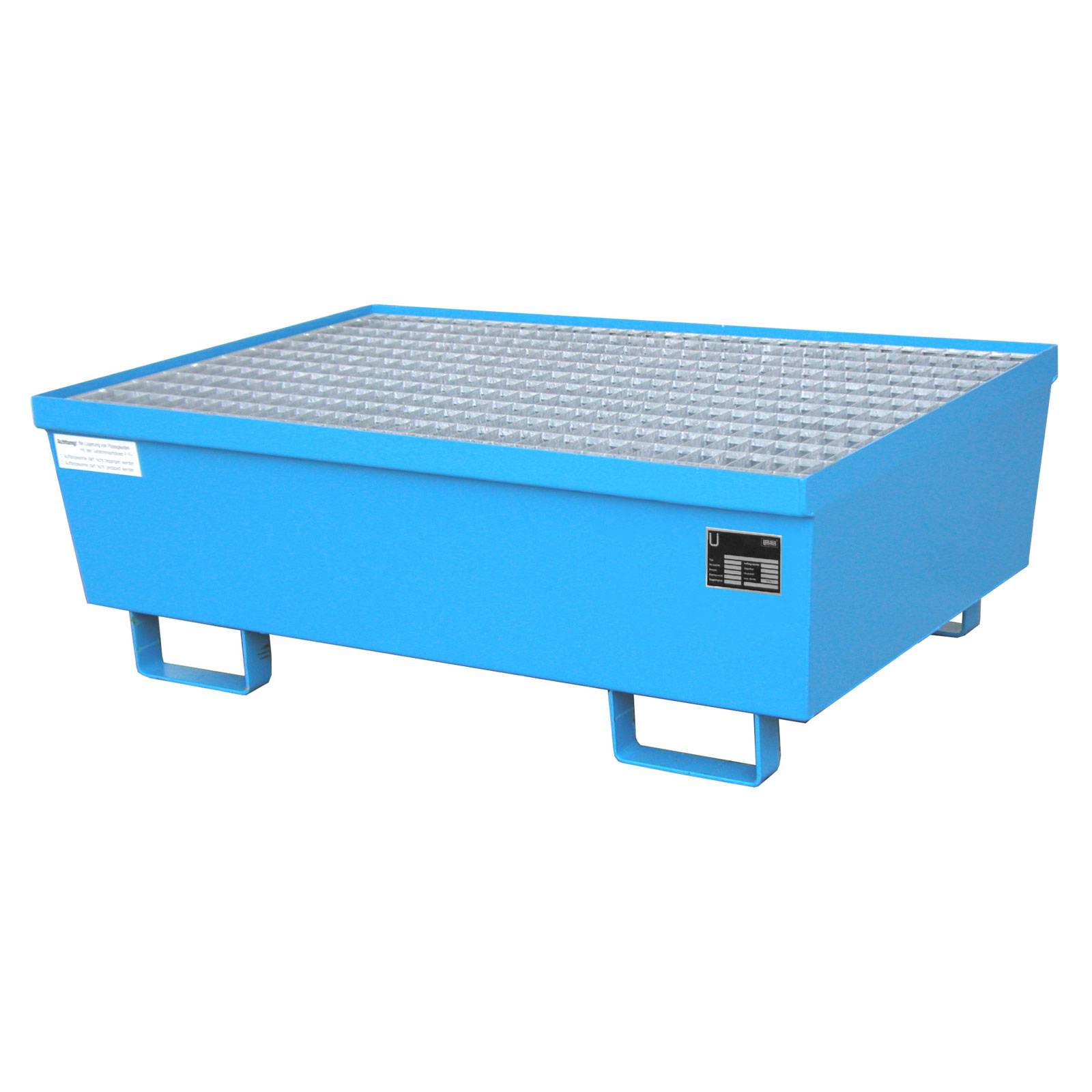 Auffangwanne AM-2, lackiert, Lichtblau