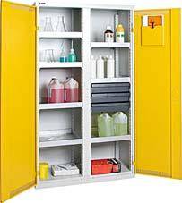 Umweltschrank BASIC plus 1800x1000x500 gelb 7W