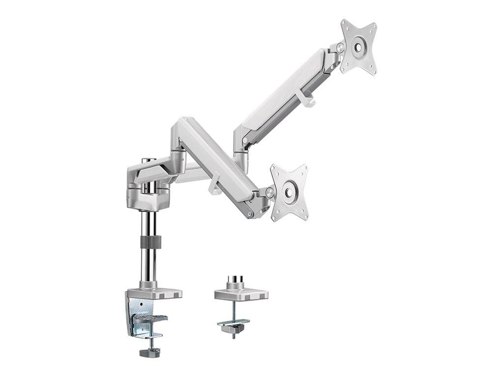 LogiLink - Befestigungskit - einstellbarer Arm - Kunststoff, Aluminium, Stahl - Bildschirmgröße: 43.2-81.3 cm