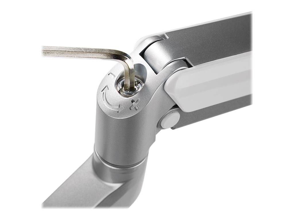 LogiLink - Befestigungskit - einstellbarer Arm - Kunststoff, Aluminium, Stahl - Bildschirmgröße: 43.2-81.3 cm