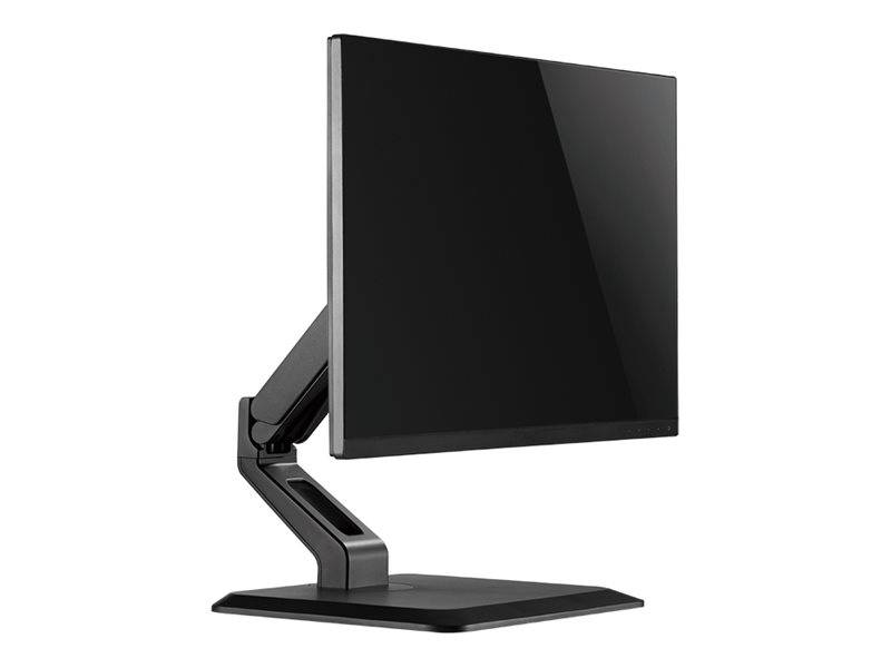 LogiLink Aufstellung - einstellbarer Arm - für LCD-Display - Schwarz - Bildschirmgröße: 43.2-81.3 cm (17"-32")