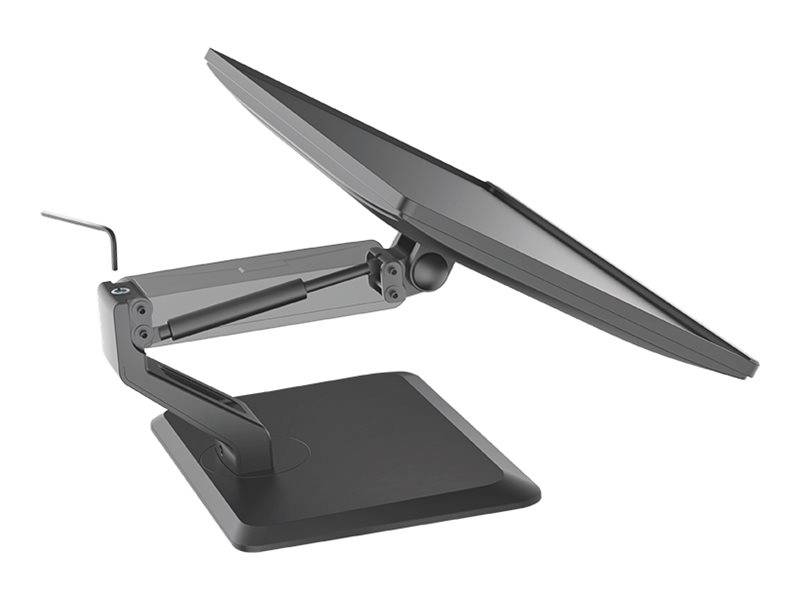 LogiLink Aufstellung - einstellbarer Arm - für LCD-Display - Schwarz - Bildschirmgröße: 43.2-81.3 cm (17"-32")