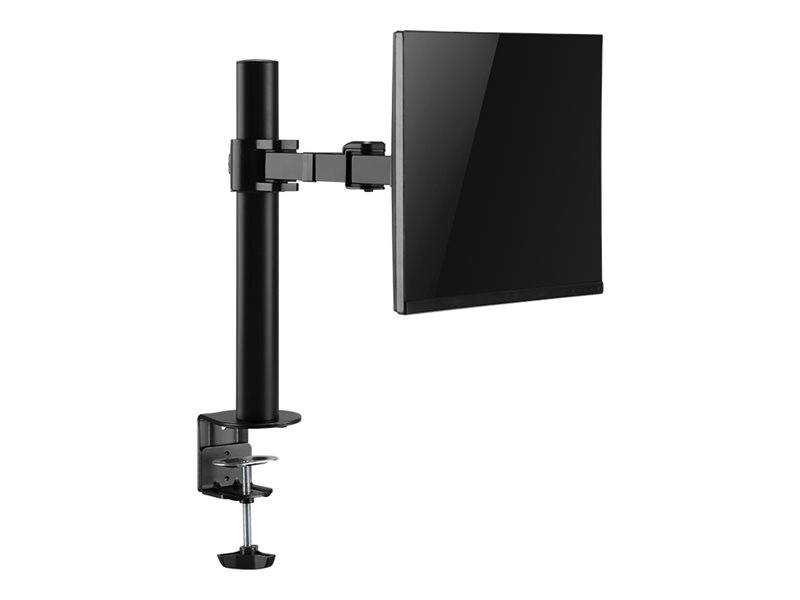 LogiLink Befestigungskit - einstellbarer Arm - für LCD-Display - Stahl - Schwarz - Bildschirmgröße: 43.2-81.3 cm (17"-32")