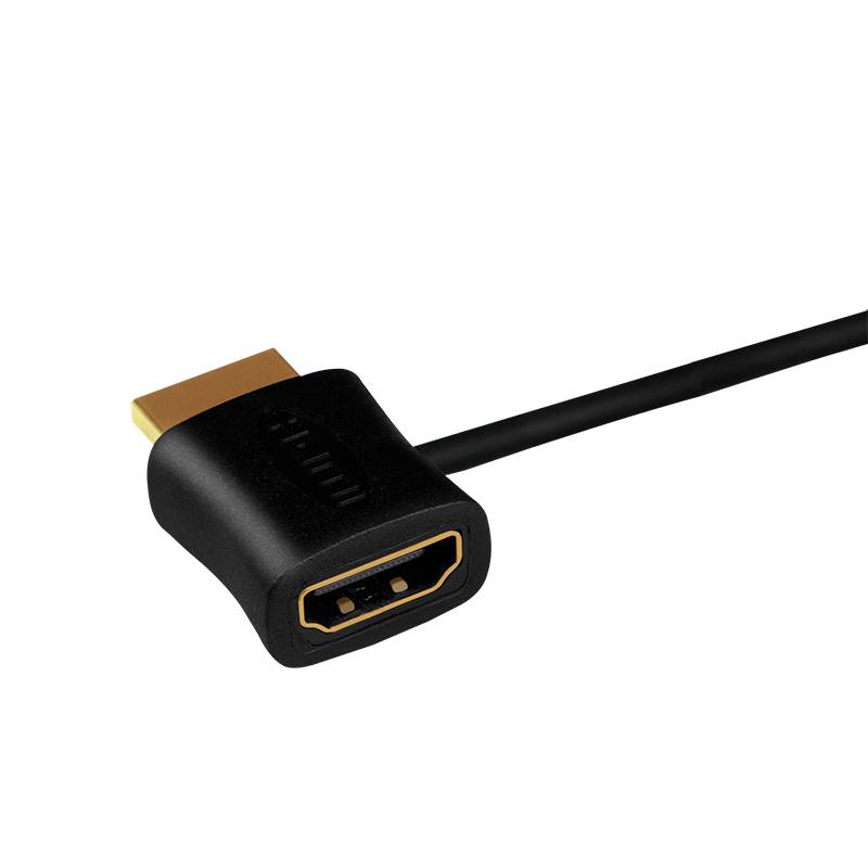 LogiLink HDMI power inserter adapter - HDMI-Adapter - HDMI weiblich bis HDMI, USB (nur Strom)