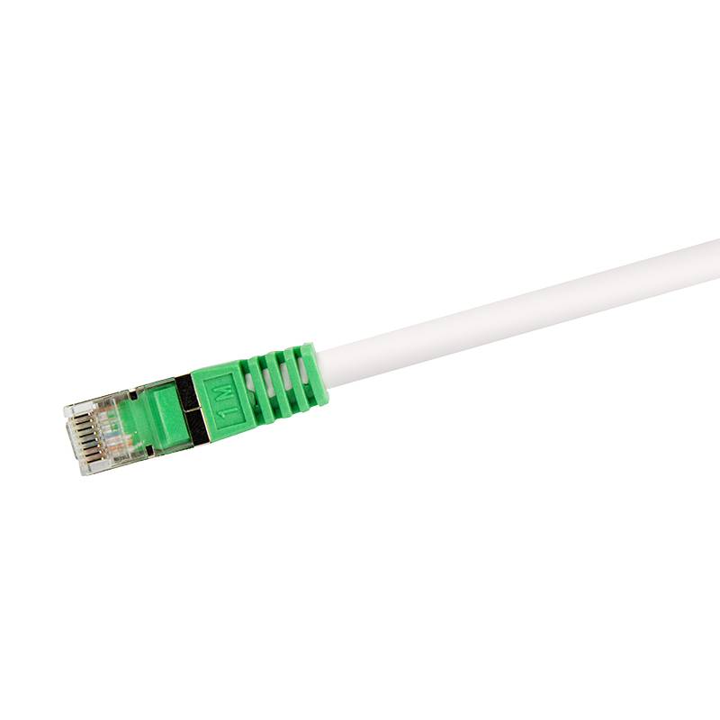 LogiLink RJ45 (gekreuzt) Netzwerk Anschlusskabel CAT 6 S/FTP 3.00m Grau Flammwidrig, Geflechtschirm, Gesamtschirm, Halogenfrei