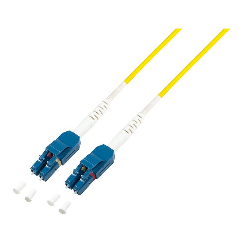 LogiLink Uniboot LWL Patchkabel, 2x LC-Duplex, OS2, 0,5 m