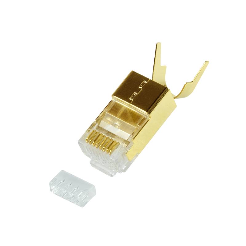 LogiLink Professional Cat.8.1 / Cat.6A RJ45 Stecker, vergoldet, 10 Stück