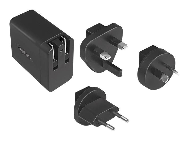 LogiLink USB Travel Charger - Netzteil - 18 Watt - 3 A - QC 3.0 (USB)