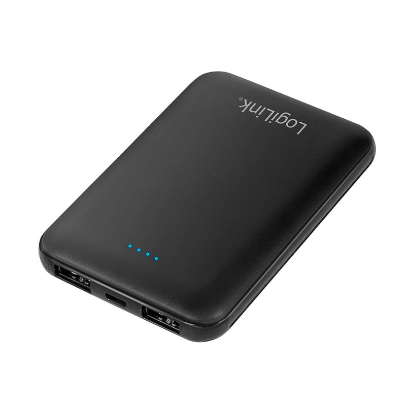 LogiLink - Powerbank - 5000 mAh - 2 Ausgabeanschlussstellen (USB)