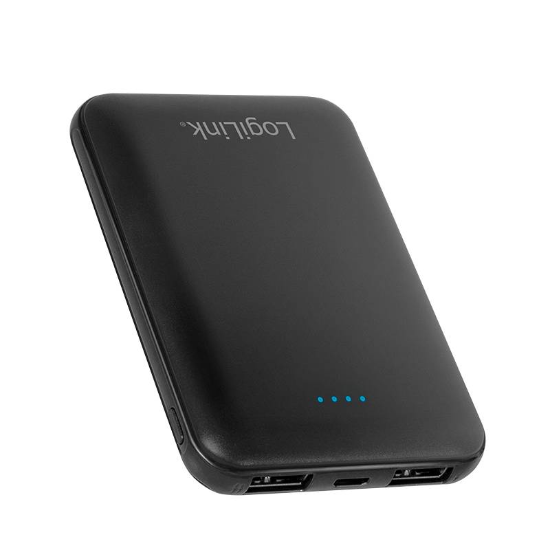 LogiLink - Powerbank - 5000 mAh - 2 Ausgabeanschlussstellen (USB)