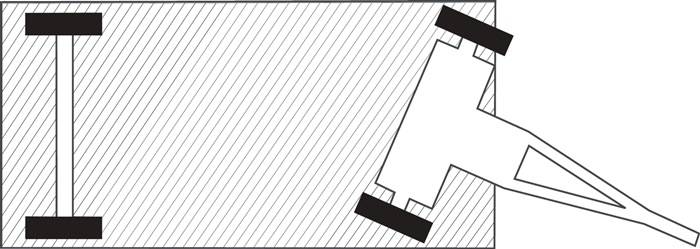 Industrieanhänger L2000xB1000mm Trgf.2000 kg 1-Achs-Drehschemel-Lenkung Luft