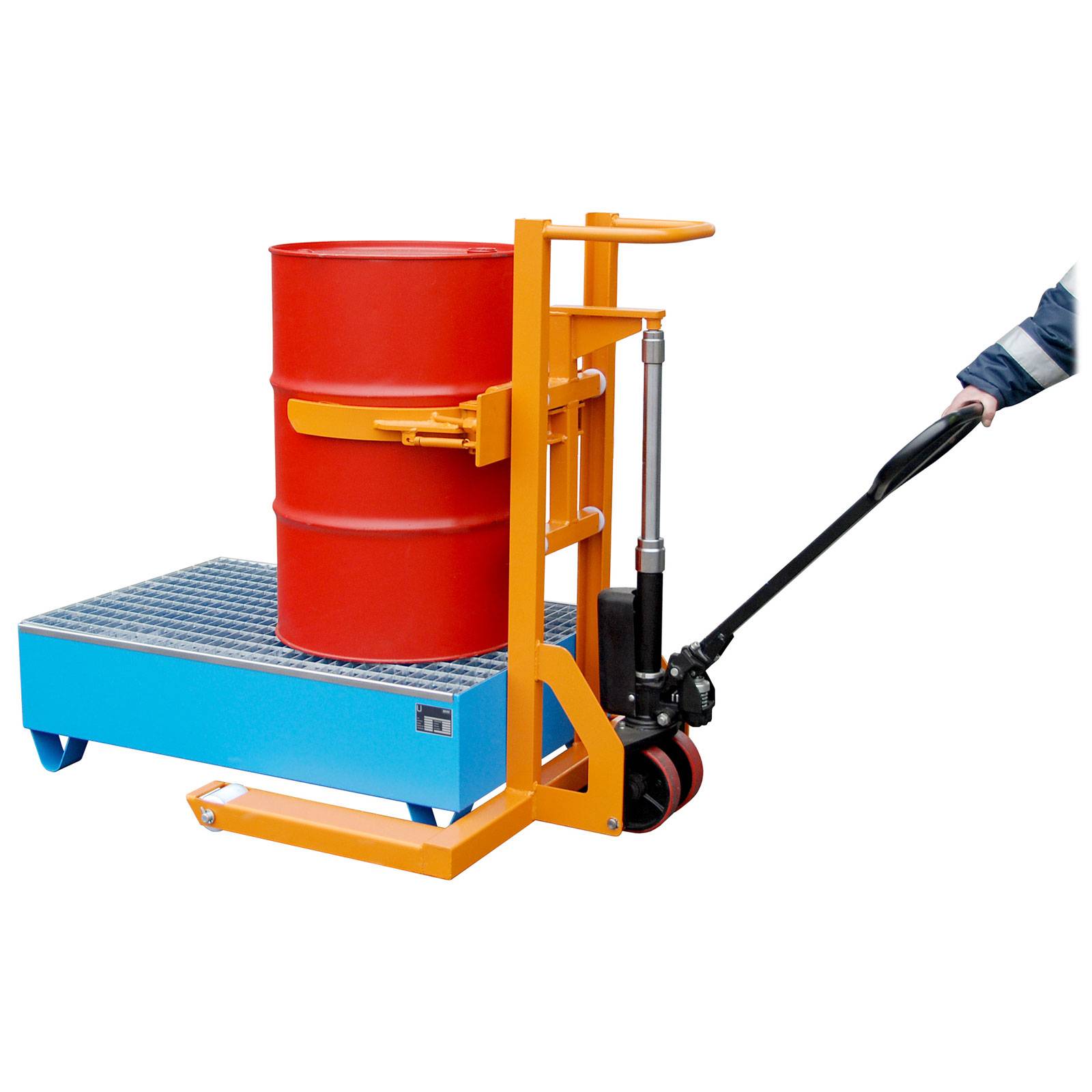 Fassheberoller FHR 600 K, lackiert, Gelborange