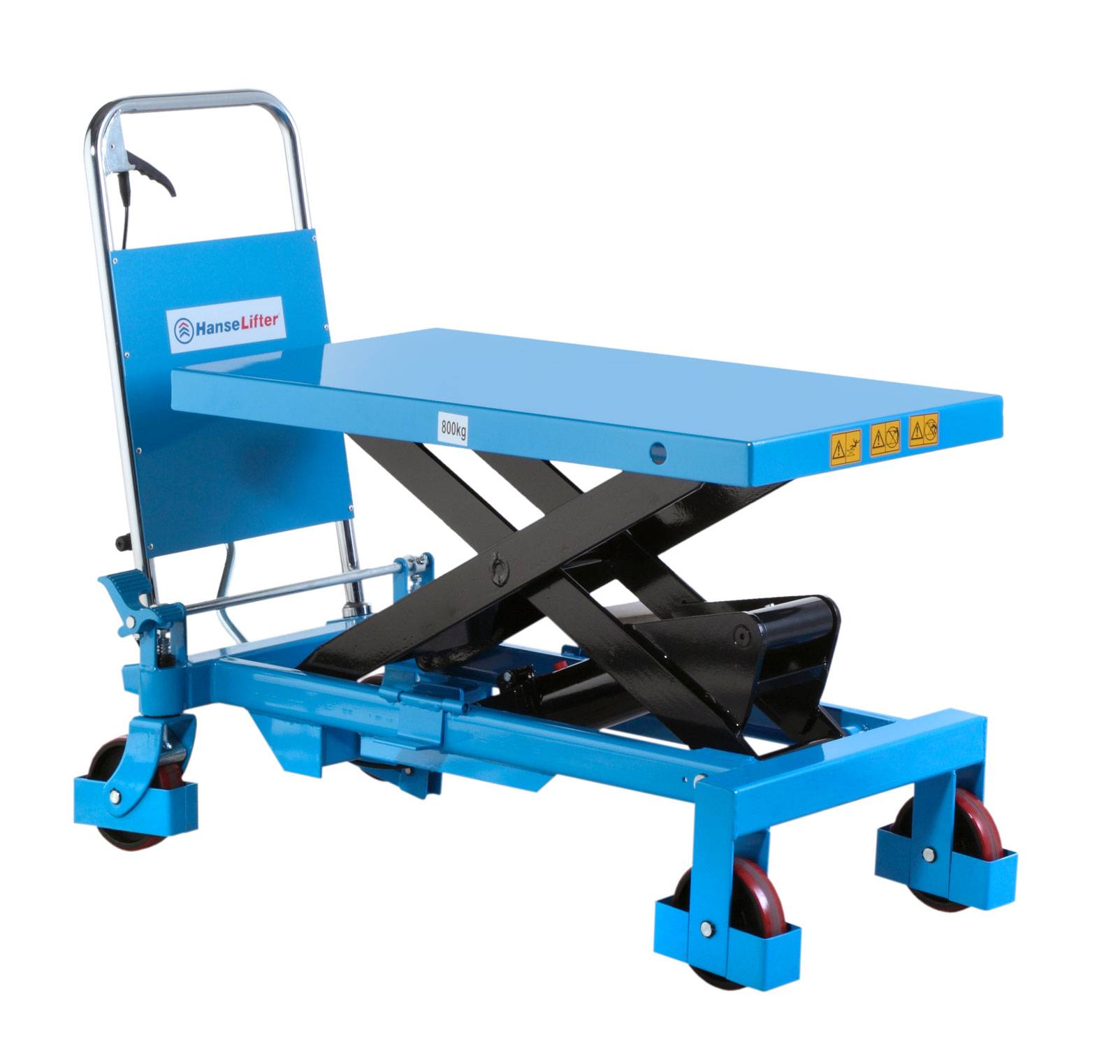 Hanselifter mobiler Scherenhubtischwagen SPA800 Tragkraft 800kg