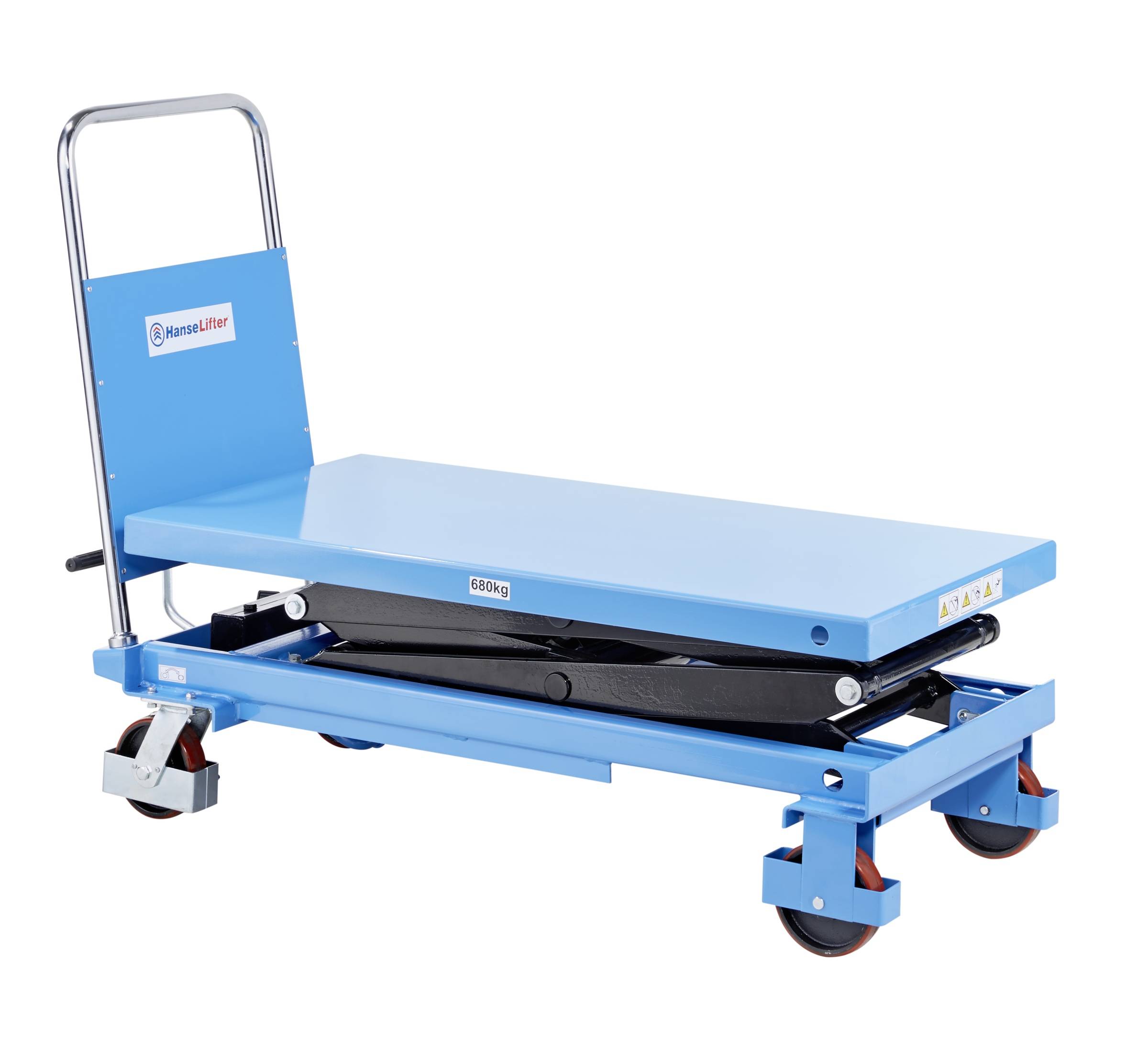 Hanselifter Scherenhubtischwagen SPF680 Tragkraft 680kg