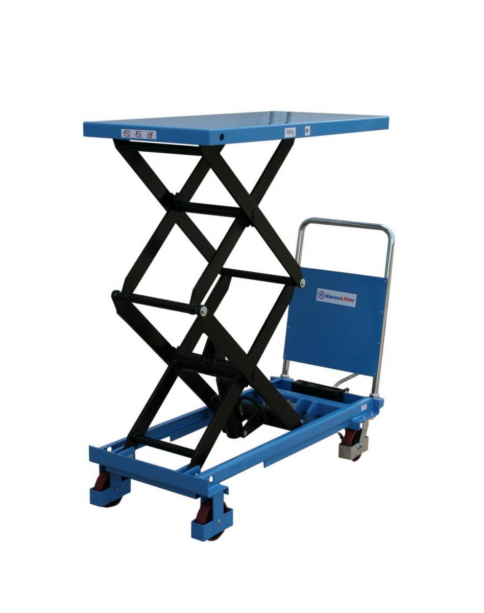 Hanselifter Scherenhubtischwagen SPF680 Tragkraft 680kg