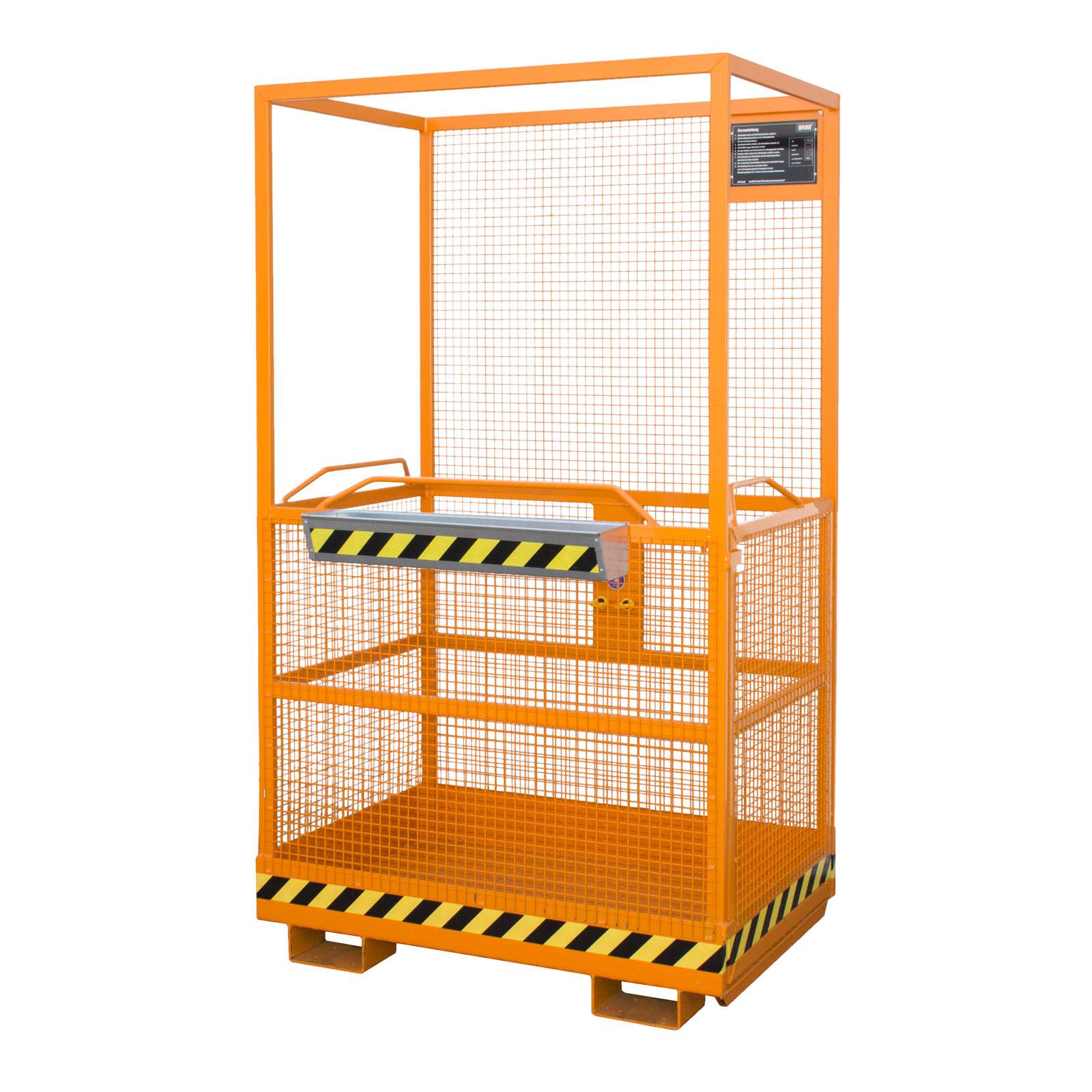 Arbeitsbühne MB-A, lackiert, Gelborange