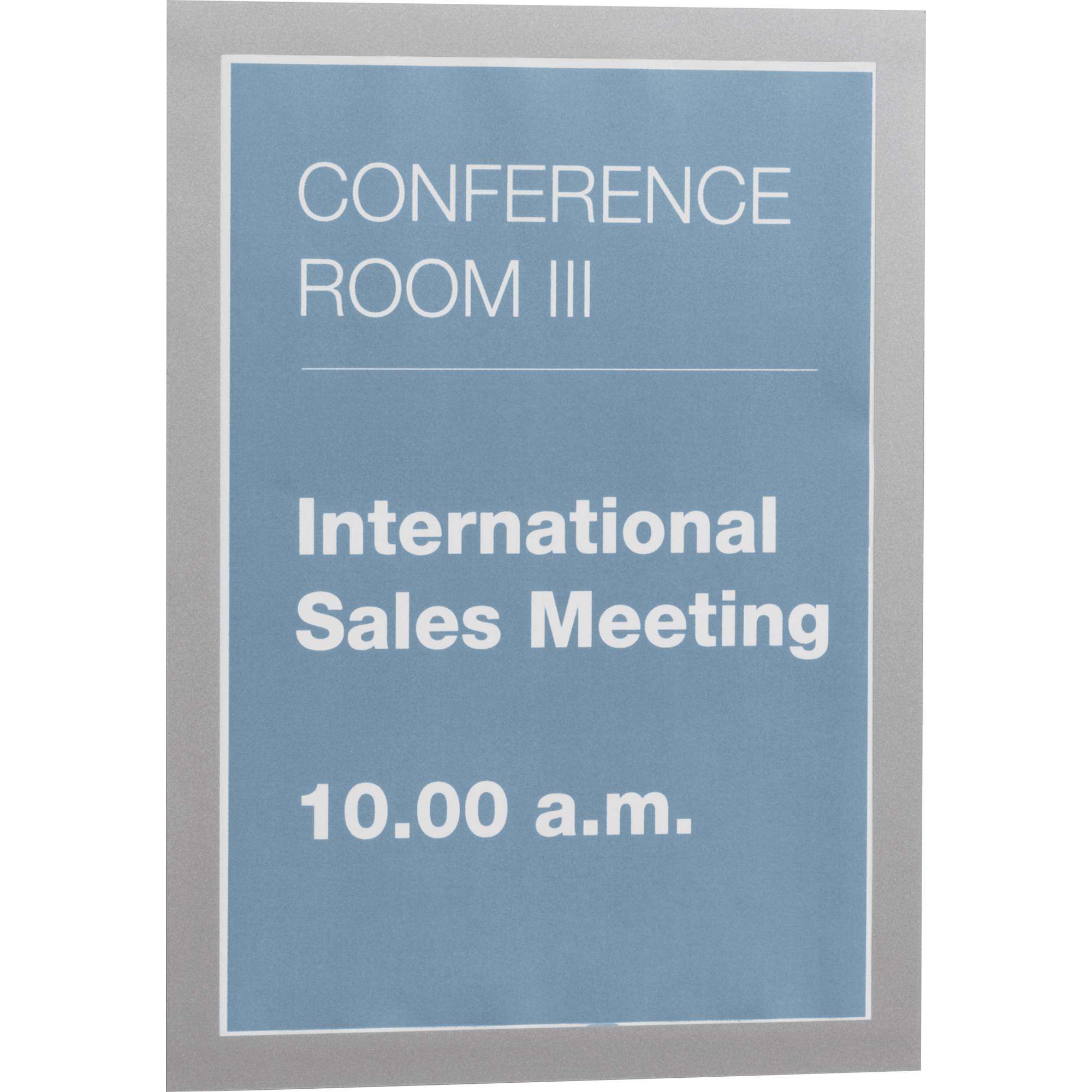 DURABLE Magnetrahmen DURAFRAME 488223 DIN A4 si 10 St./Pack.