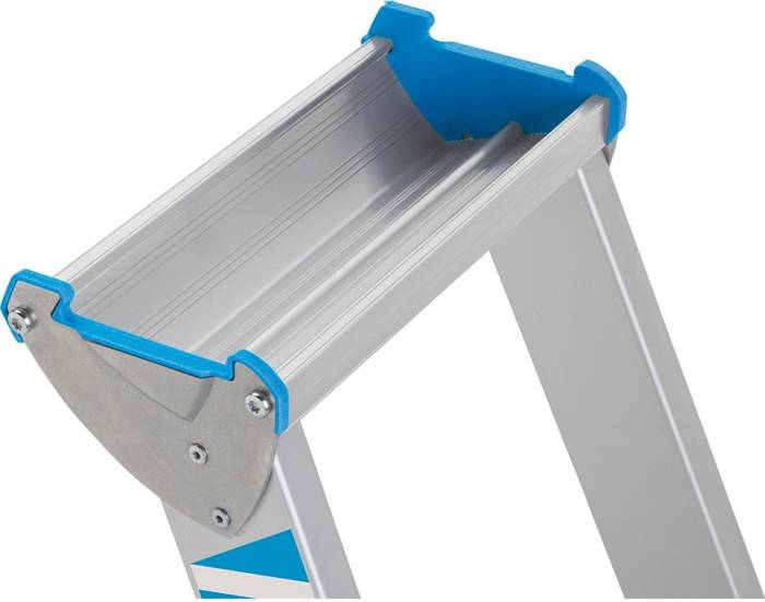 Stufen-Stehleiter R13step S 5Stufen L.2,15m Arbeits-H.3,35m LM G.10,5kg Zarges