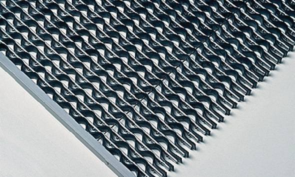 Fußmatte schwarz Gum.L785xB1585xS22mm