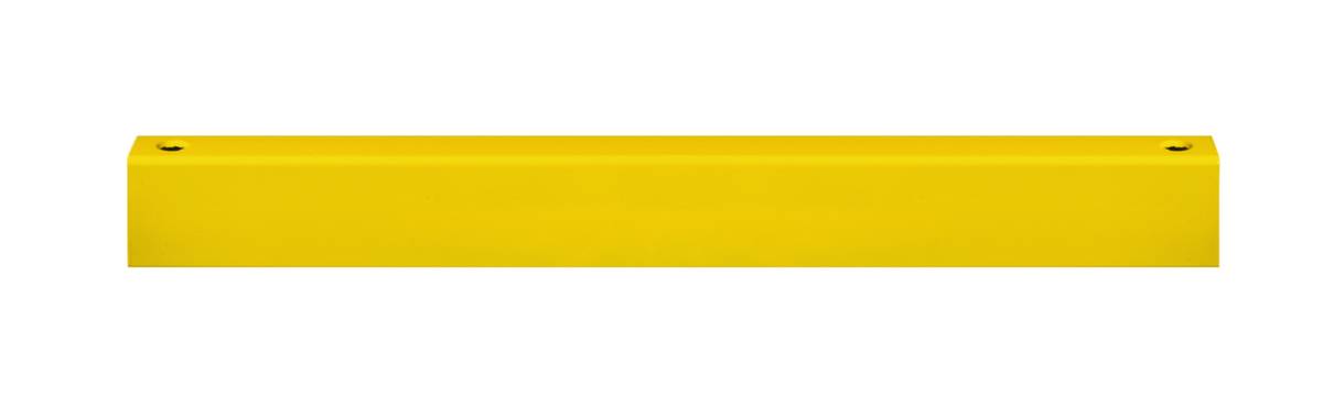 Rammschutzplanke,Querbalken,f. innen,HxLxT 60x1200x40mm,Stahl,gelb,z. Schrauben
