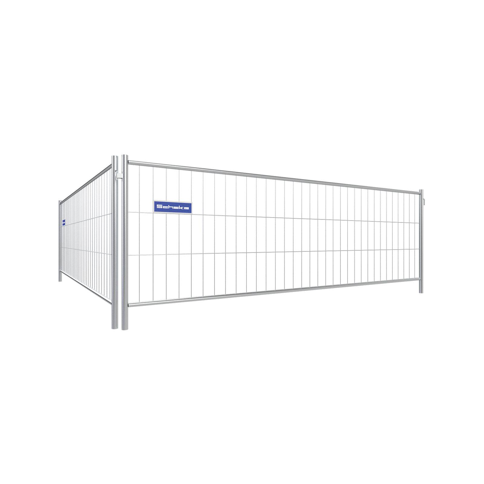 Schake Mobilzaun Standard Element ohne Haken und Ösen 3,5x1,2m