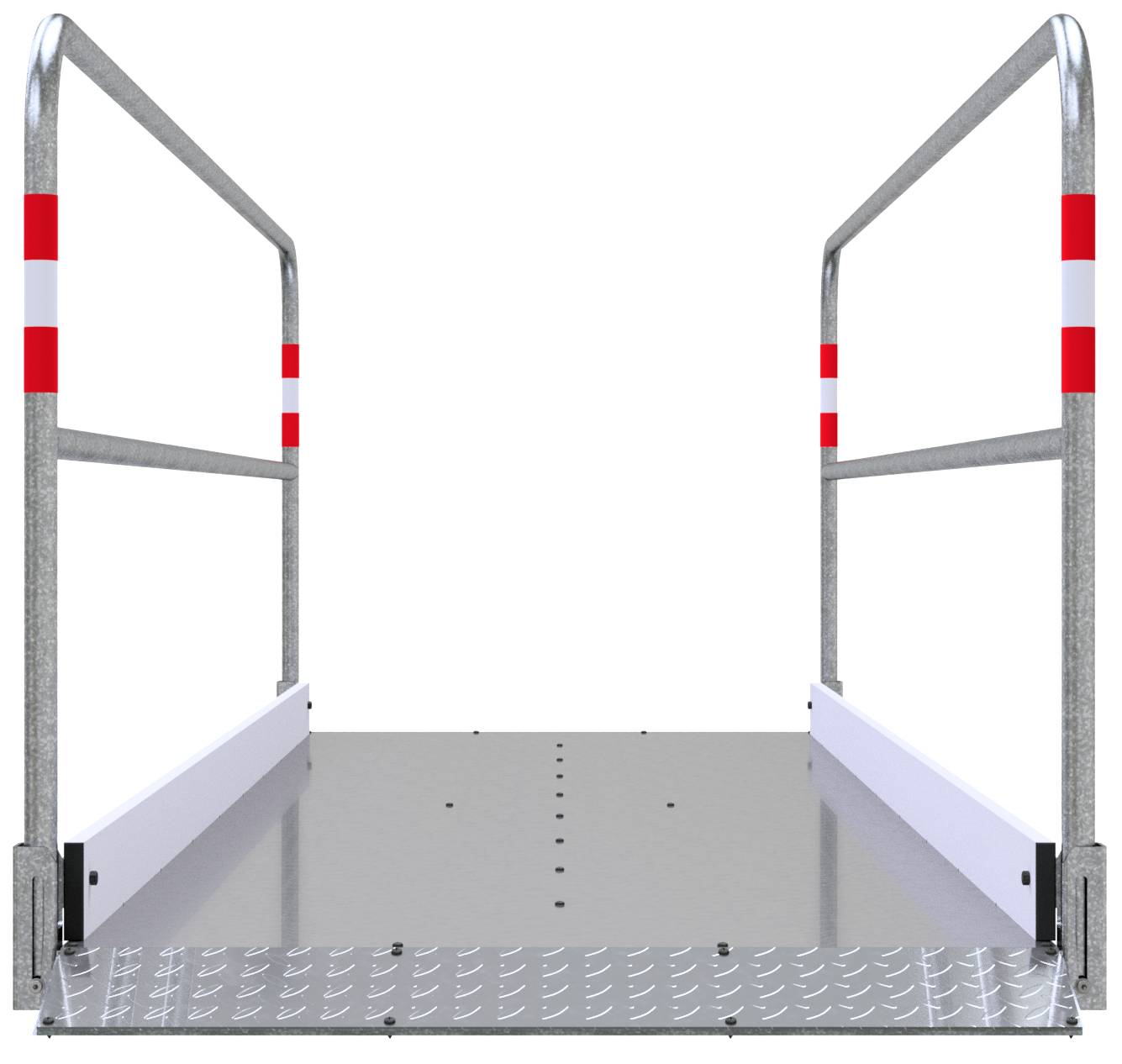 Schake 20273 Grabenbrücke aus Stahl / Aluminium Breite: 1,00 m, Länge: 3,30 m