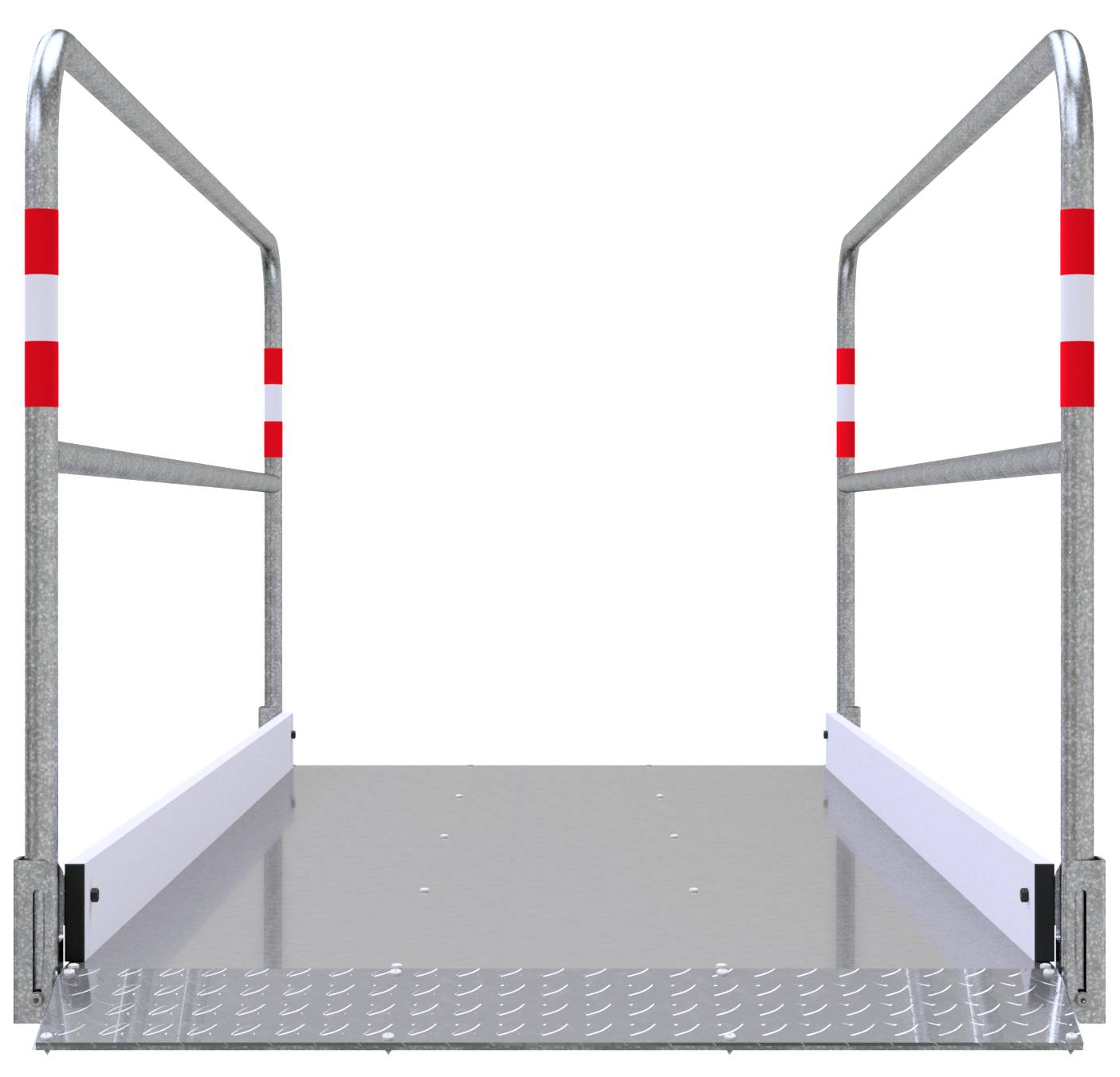 Schake 20272 Grabenbrücke aus Stahl / Aluminium Breite: 1,00 m, Länge: 2,80 m