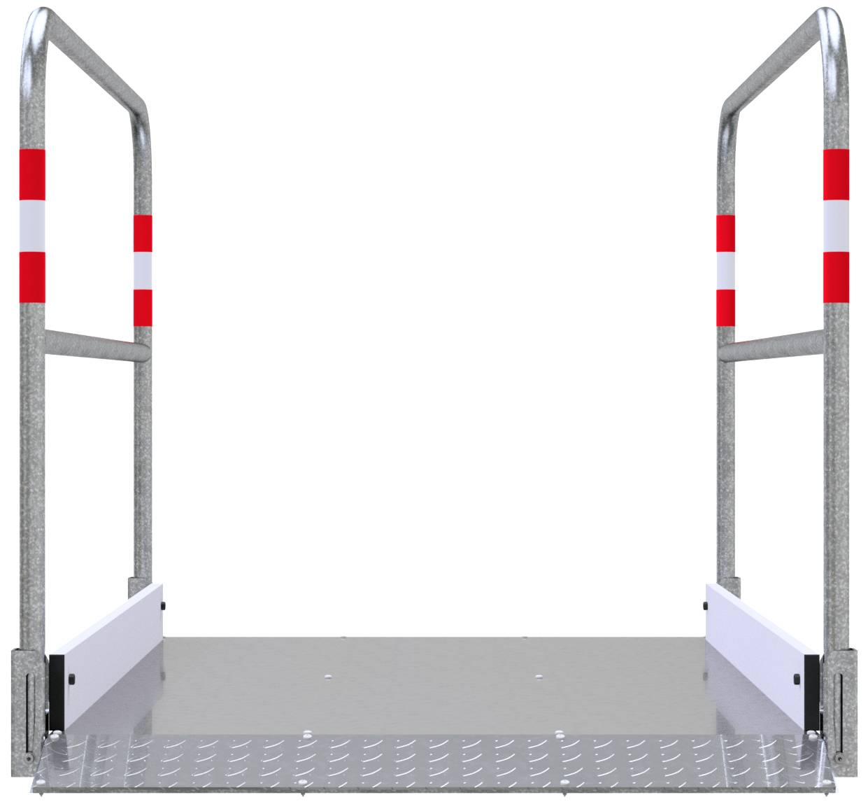 Schake 20270 Grabenbrücke aus Stahl / Aluminium Breite: 1,00 m, Länge: 1,80 m
