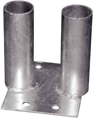 Mobilzaun-Bodenplatte B130xT160 mm vzk - Artikel: 7830307294