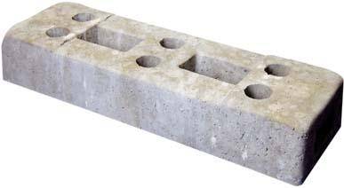 Bauzaunfuß aus Beton 36kg Schake