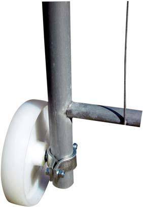 Laufrolle für Bauzaunelement - Artikel: 7830307296