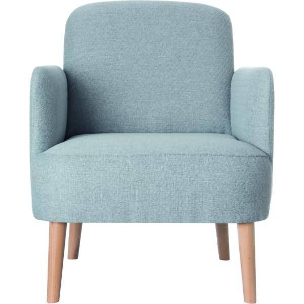 Sessel Brooks Retro-Look grau