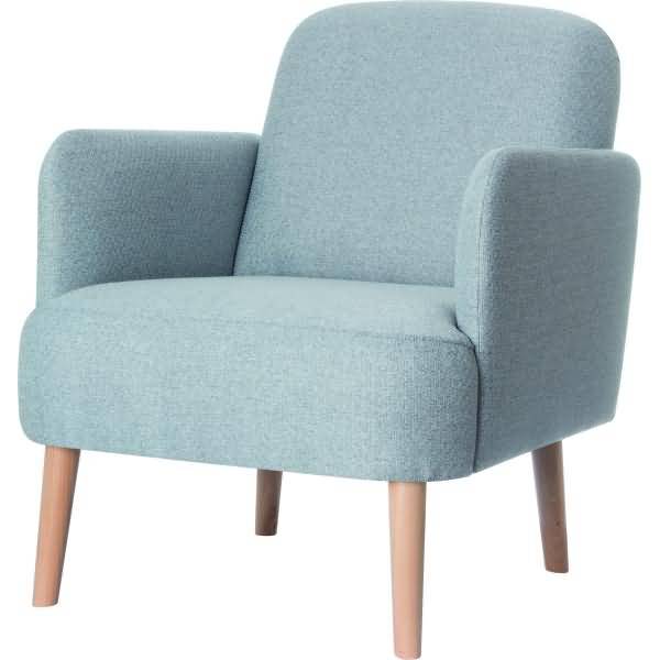 Sessel Brooks Retro-Look grau