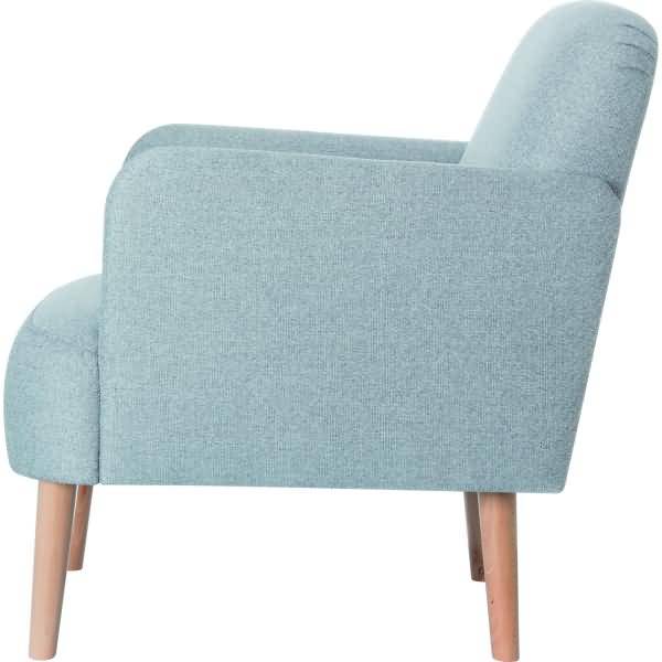 Sessel Brooks Retro-Look grau