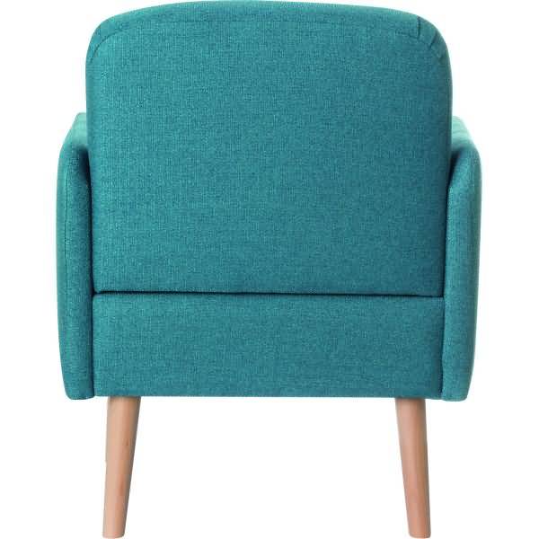 Sessel Brooks Retro-Look blau