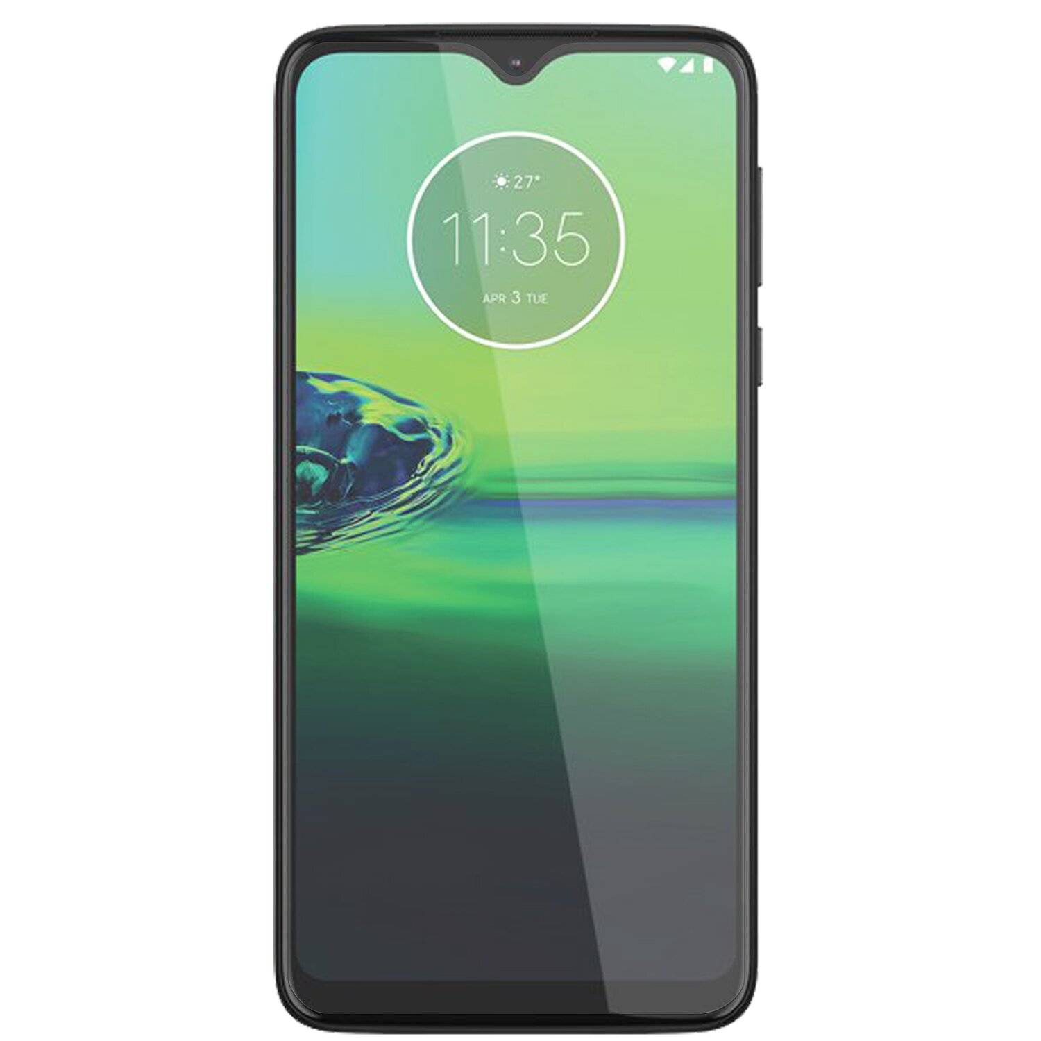 3X Schutz Schutz Glas 9H Tempered Glass Display Schutz Folie Display Glas Screen Protector kompatibel mit Motorola Moto G8 Play