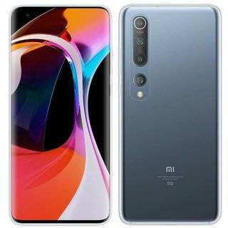 Silikon Hülle Basic kompatibel mit XIAOMI MI 10 Case TPU Soft Handy Cover Schutz Transparent