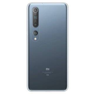 Silikon Hülle Basic kompatibel mit XIAOMI MI 10 Case TPU Soft Handy Cover Schutz Transparent