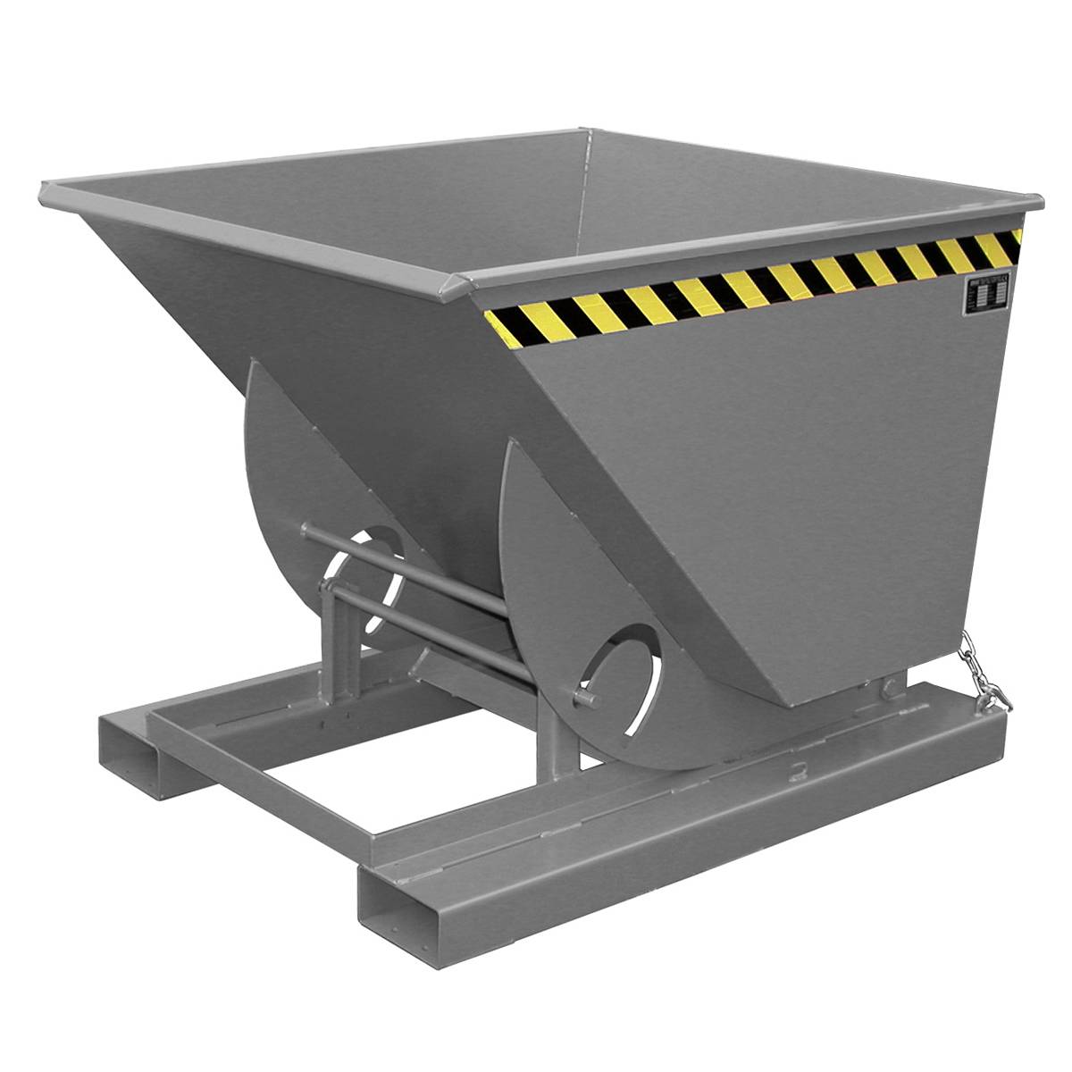 Kippbehälter AK 75, lackiert, Mausgrau