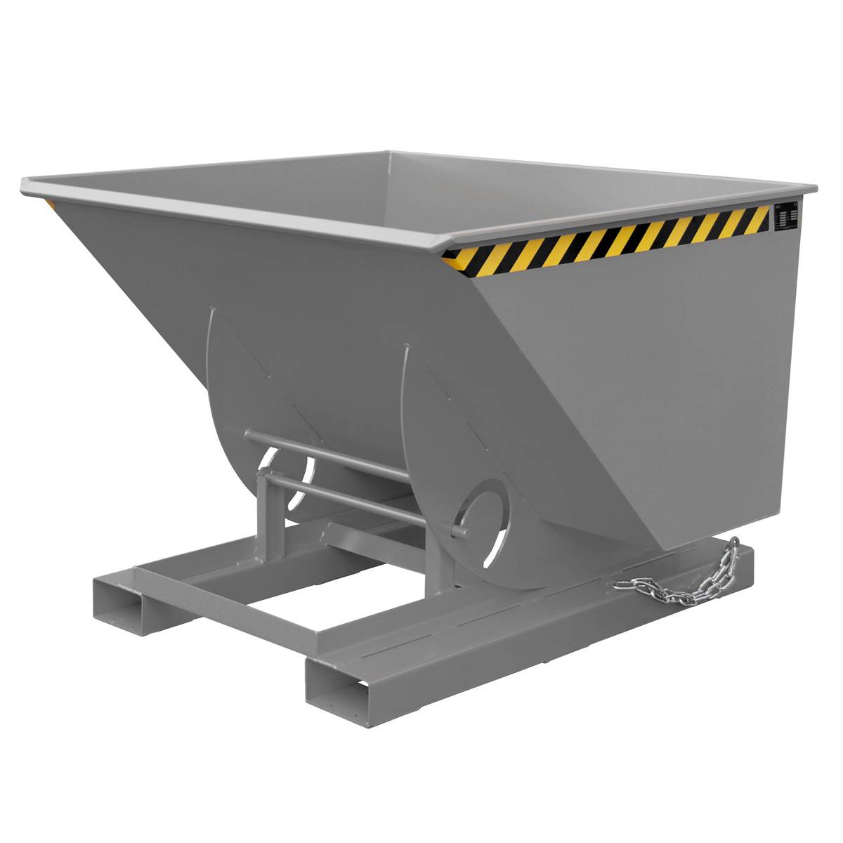 Kippbehälter AK 100, lackiert, Mausgrau