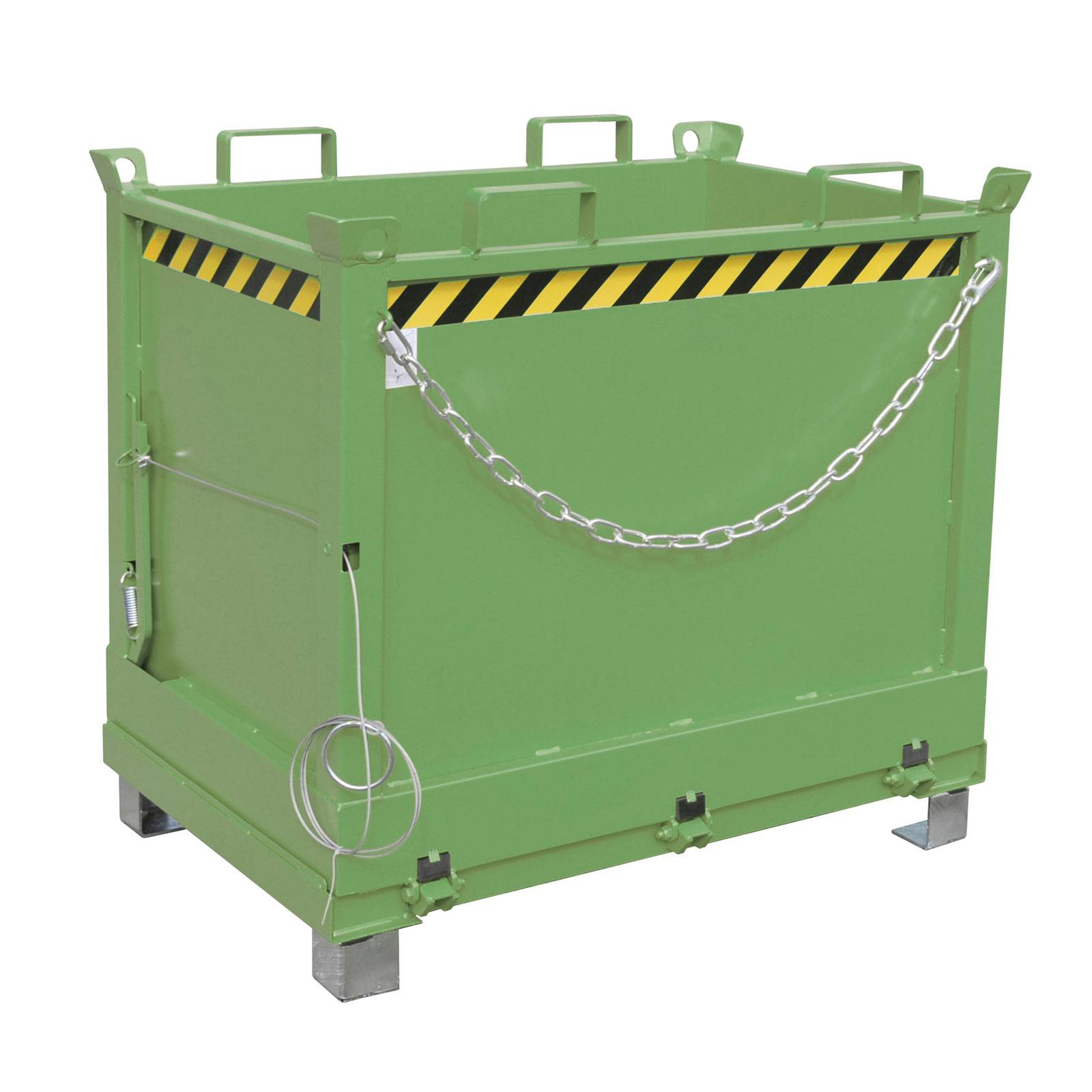 Klappbodenbehälter FB 750, lackiert, Resedagrün