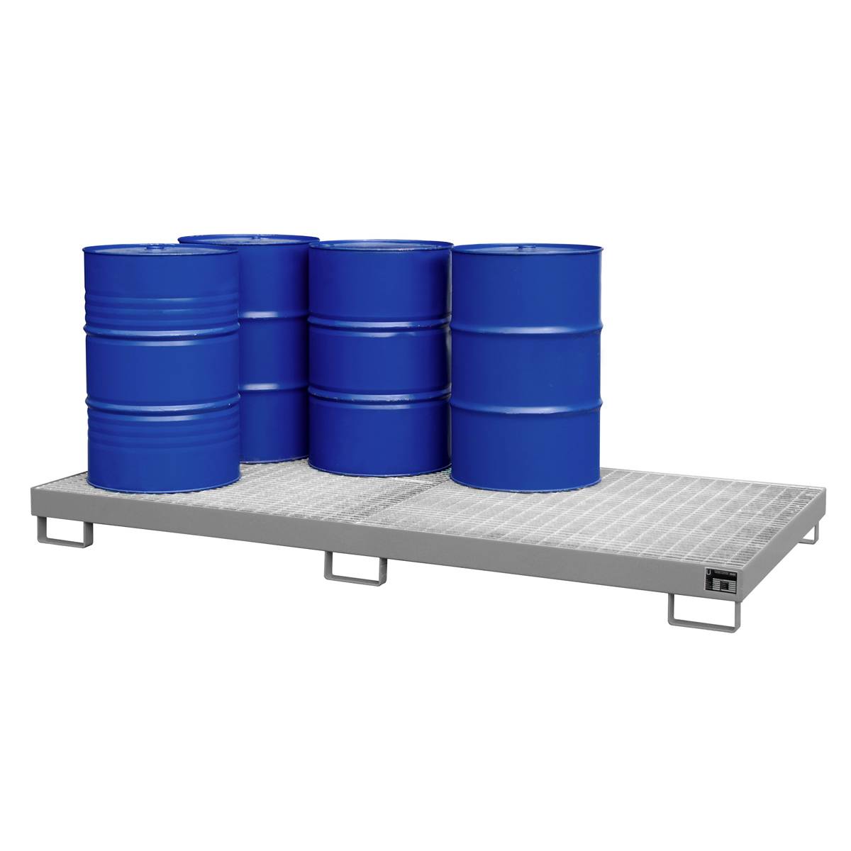 Auffangwanne AW-8, lackiert, Mausgrau