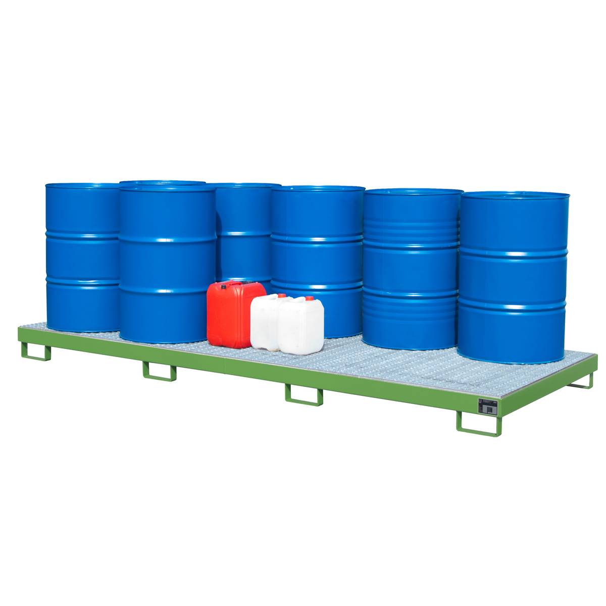 Auffangwanne AW-10, lackiert, Resedagrün